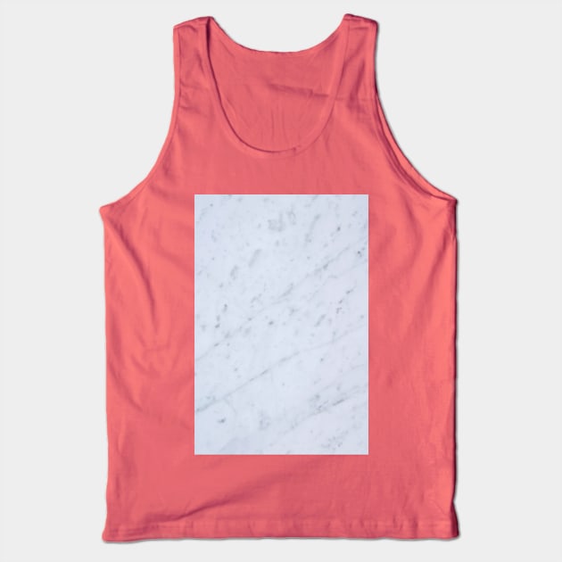 White marble Tank Top by ghjura